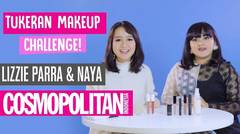 Tukeran Makeup Challenge! Lizzie Para dan Naya Rollover Reaction - Cosmopolitan Indonesia