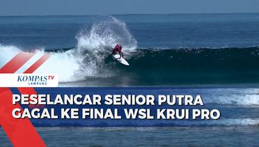 Peselancar Senior Putra Indonesia Gagal Masuk Final WSL Krui Pro 2023
