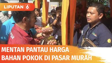 Menteri Pertanian Syahrul Yasin Limpo Tinjau Pasar Murah di Tengah Tingginya Harga Cabai | Liputan 6