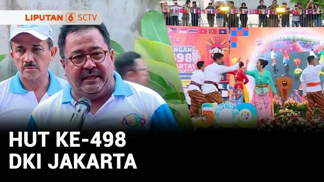 HUT KE-498 Jakarta, Pemprov DKI Resmikan Blok M Hub | Liputan 6