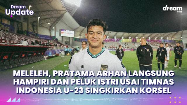 Meleleh, Pratama Arhan Langsung Hampiri dan Peluk Istri Usai Timnas Indonesia U-23 Singkirkan Korsel