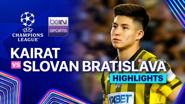 Kairat vs Slovan Bratislava - Highlight | UEFA Champions League 2025/26