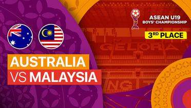 Australia vs Malaysia - Full Match | ASEAN U19 Boys Championship 2024 - 3rd Place