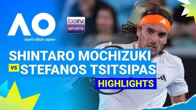 Shintaro Mochizuki (JPN) vs Stefanos Tsitsipas (GRE) - Highlight | Australian Open 2026
