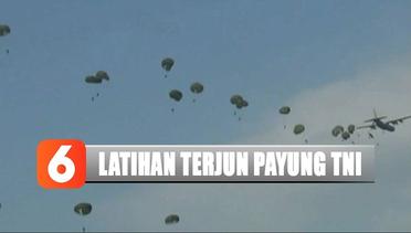 156 Anggota TNI Gelar Latihan Terjung Payung di Mimika - Liputan 6 Terkini