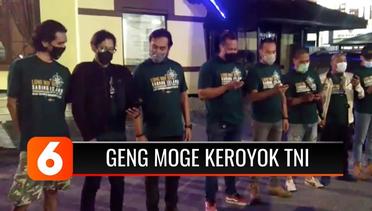 Dua Anggota Moge Pengeroyok TNI di Bukittingi Ditahan, 13 Motor Gede Diamankan | Liputan 6