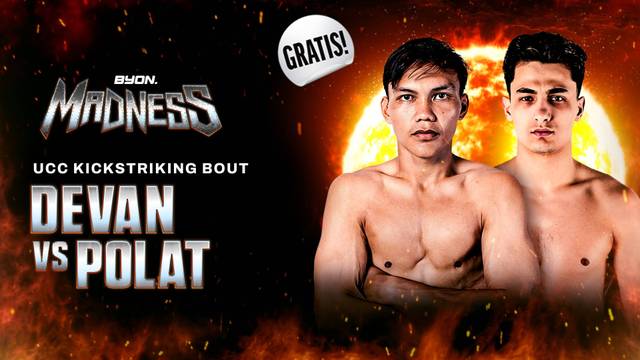 Devan Febra vs Yusuf Polat - UCC Kickstriking Bout - Full Match | BYON Madness Vol.4 2026