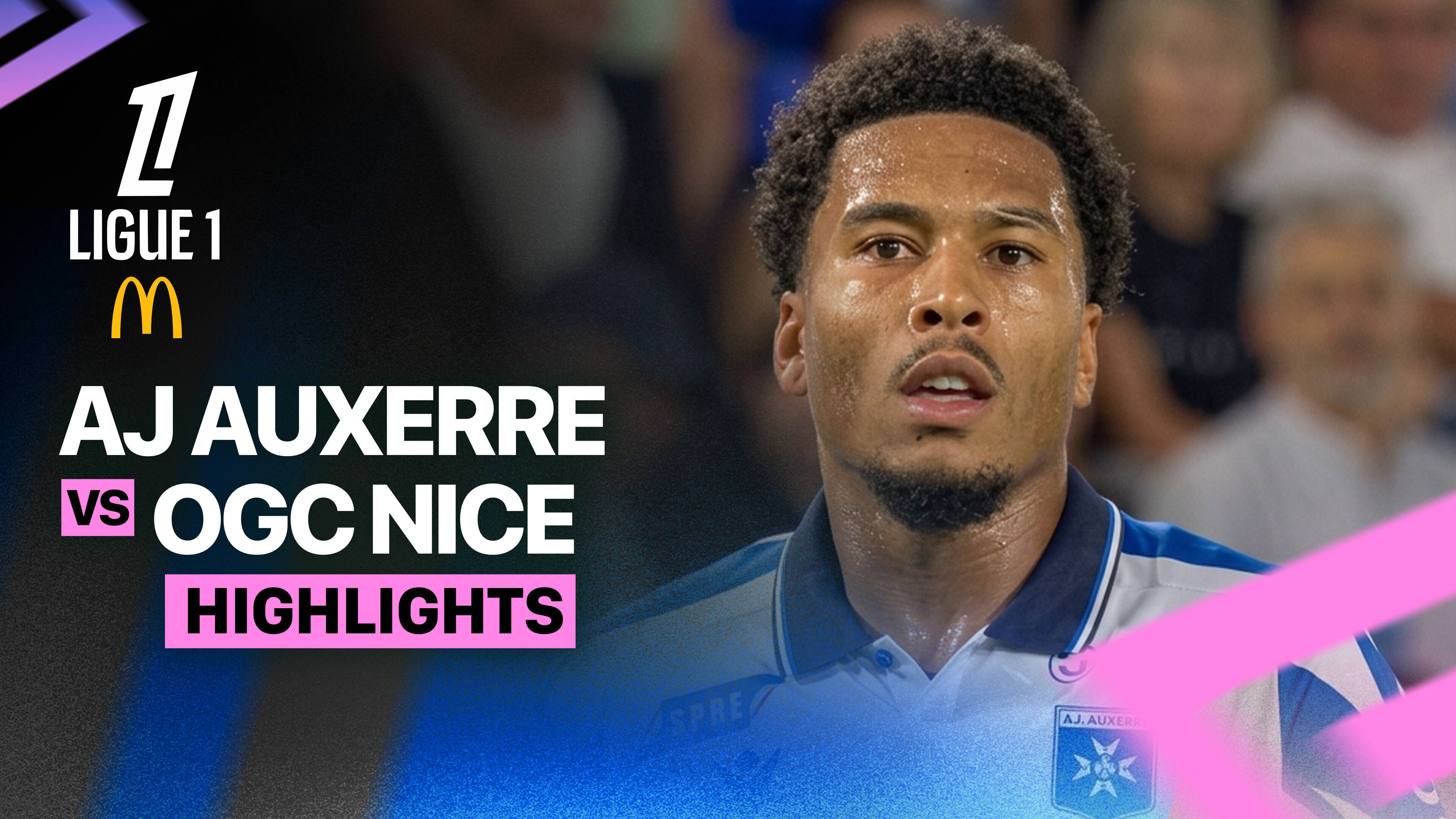 AJ Auxerre vs OGC Nice Cote dAzur