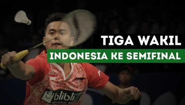 Tiga Wakil Indonesia Melaju ke Semifinal Indonesia Open 2017
