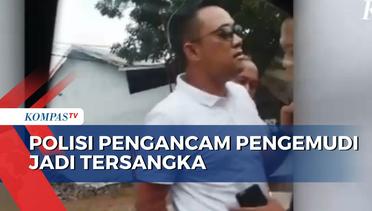 Oknum Polisi Pengancam Pengemudi di Palembang Jadi Tersangka