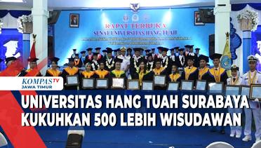 Universitas Hang Tuah Surabaya Kukuhkan 500 Lebih Wisudawan 2023