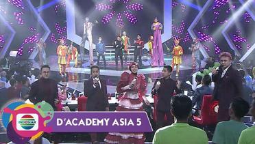 Meriah!! Penampilan The Host "Cekidot" Bareng Atraksi Sirkus | D'Academy Asia 5