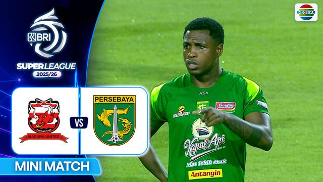 Madura United FC VS Persebaya Surabaya - Mini Match | BRI Super League 2025/26