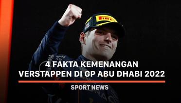 4 Fakta Kemenangan Verstappen di GP Abu Dhabi 2022