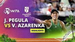 Quarterfinal: Jessica Pegula vs Victoria Azarenka - Highlights | WTA Credit One Charleston Open 2024
