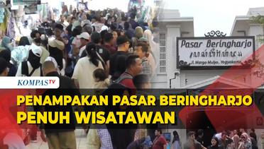 Liburan Nataru Pasar Beringharjo Yogyakarta Penuh Wisatawan