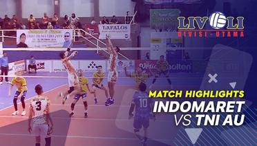 Match Highlight - Indomaret 1 vs 3 TNI AU | Livoli 2019