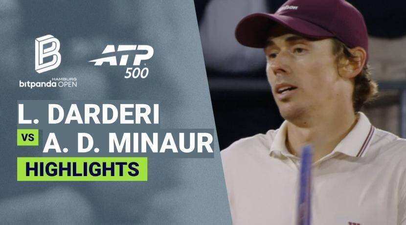 Luciano Darderi vs Alex De Minaur - Quarterfinals | ATP 500: bitpanda Hamburg Open 2026
