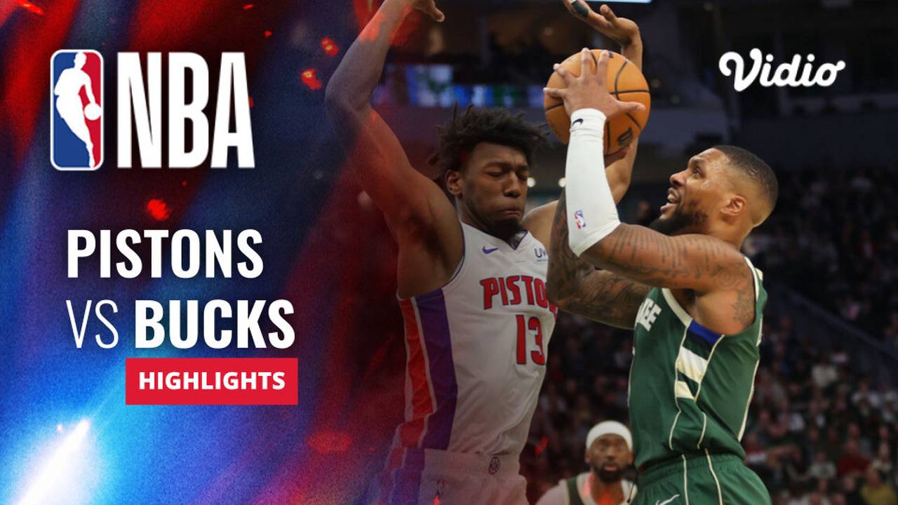 Detroit Pistons vs Milwaukee Bucks Highlights NBA Regular Season