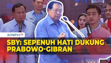SBY Harap Demokrat Masuk Pemerintahan, Sepenuh Hati Dukung Prabowo-Gibran