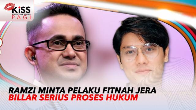 Ramzi Ingin Penyebar Fitnah Asila Maisa Jera, Rizky Billar Proses Hukum Pelaku | Kiss Pagi