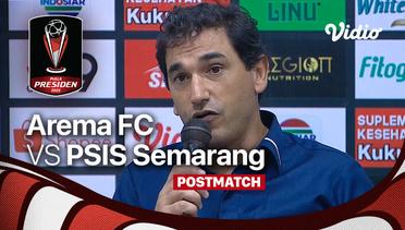 Post Match Conference - Arema FC vs PSIS Semarang
