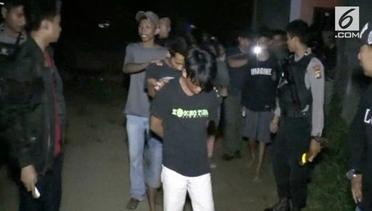 Pesta Mesum Sambil Mabuk, Sekelompok Remaja Digiring Ke Kantor Polisi