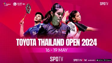 Toyota Thailand Open 2024 di Vidio