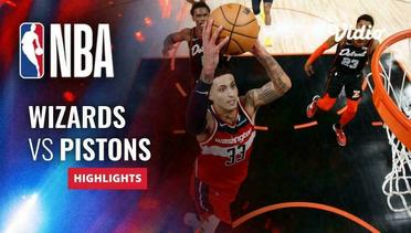 Washington Wizards vs Detriot Pistons - Highlights | NBA Regular Season 2023/24
