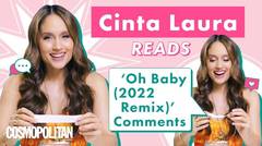 Cinta Laura Bacain Komentar dari Video Klip 'Oh Baby (2022 Remix)’