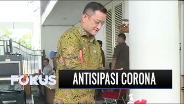 Antisipasi Virus Corona, Tamu dan Menteri di Istana Negara Diperiksa Kondisi Tubuhnya