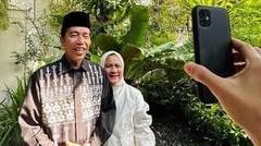 Halalbihalal dengan Wapres Ma’ruf Amin dan Ibu Wury Melalui Video Call, Surakarta, 22 April 2023