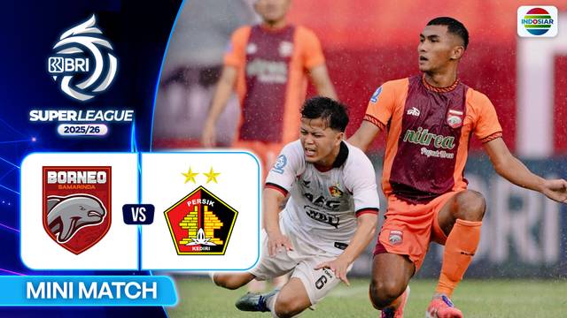 Borneo FC Samarinda VS Persik Kediri - Mini Match | BRI Super League 2025/26