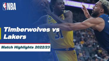 Match Highlights | Minnesota Timberwolves vs LA Lakers | NBA Pre-Season 2022/23