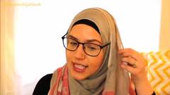 Tutorial Hijab Mudah untuk Gadis Berkacamata