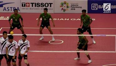 Final Sepak Takraw Beregu Indonesia Bertemu Jepang di Final