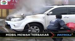 Mobil Mewah Terbakar Saat Terparkir di Restoran - Patroli Siang