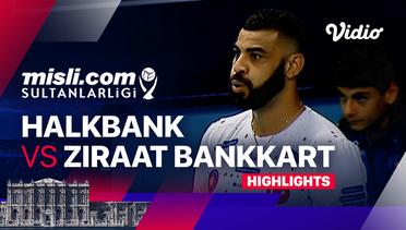 Halkbank vs Ziraat Bankkart - Highlights | Men's Turkish Volleyball League 2023/24