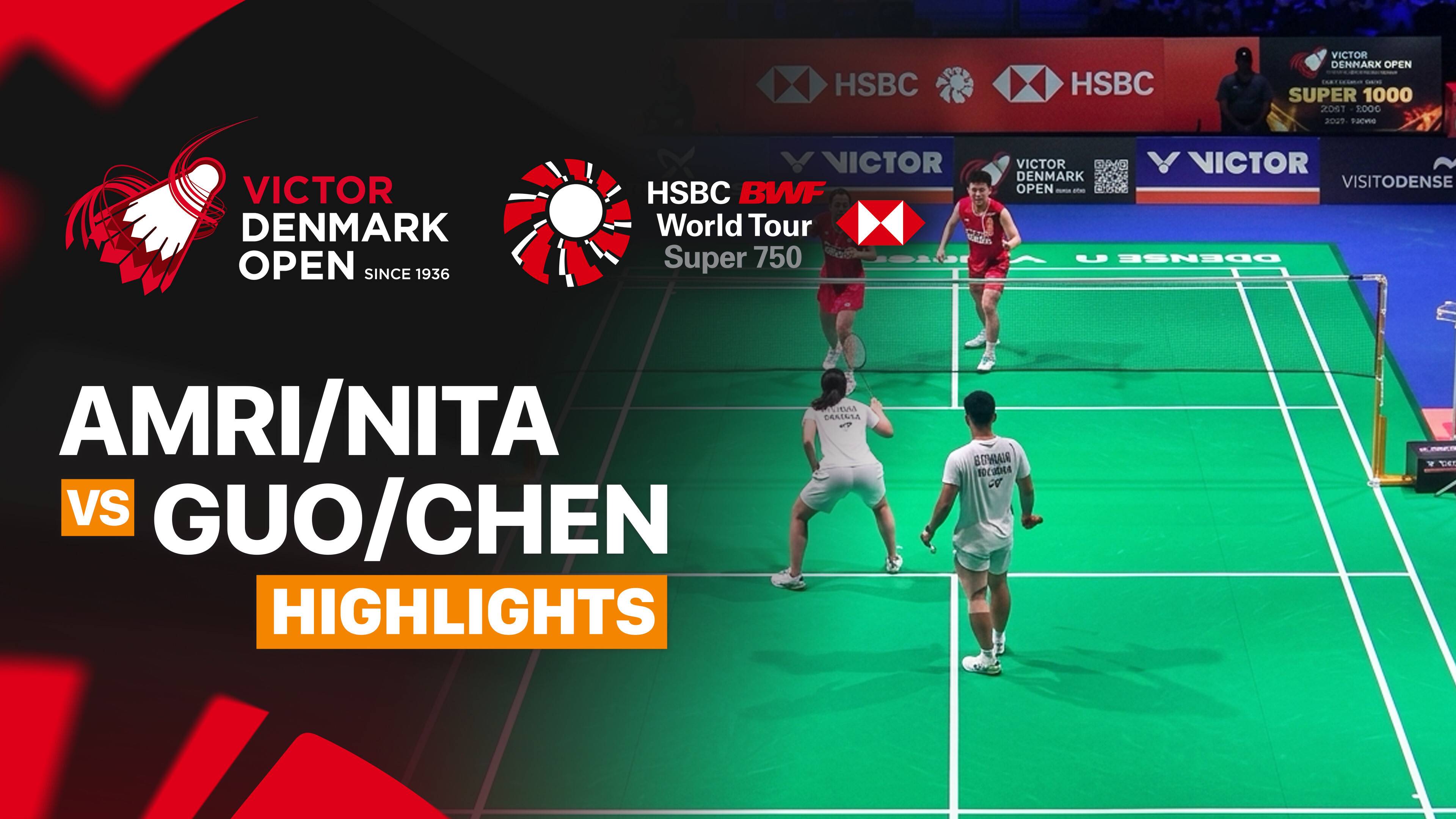 Amri Syahnawi/Nita Violina Marwah (INA) vs Guo Xin Wa/Chen Fang Hui (CHN) - Mixed Doubles Round of 32 | VICTOR Denmark Open 2026