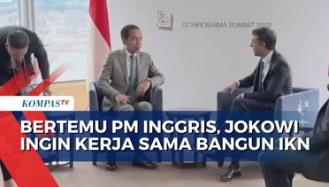 Jokowi Bertemu PM Inggris dan Jepang di KTT G7, Bahas Soal Kerja Sama Negara