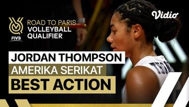 Best Action: Jordan Thompson | Women's FIVB Road to Paris Volleyball Qualifier 2023