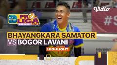 Highlights | Final Four: Surabaya Bhayangkara Samator vs Bogor Lavani | PLN Mobile Proliga Putra 2022