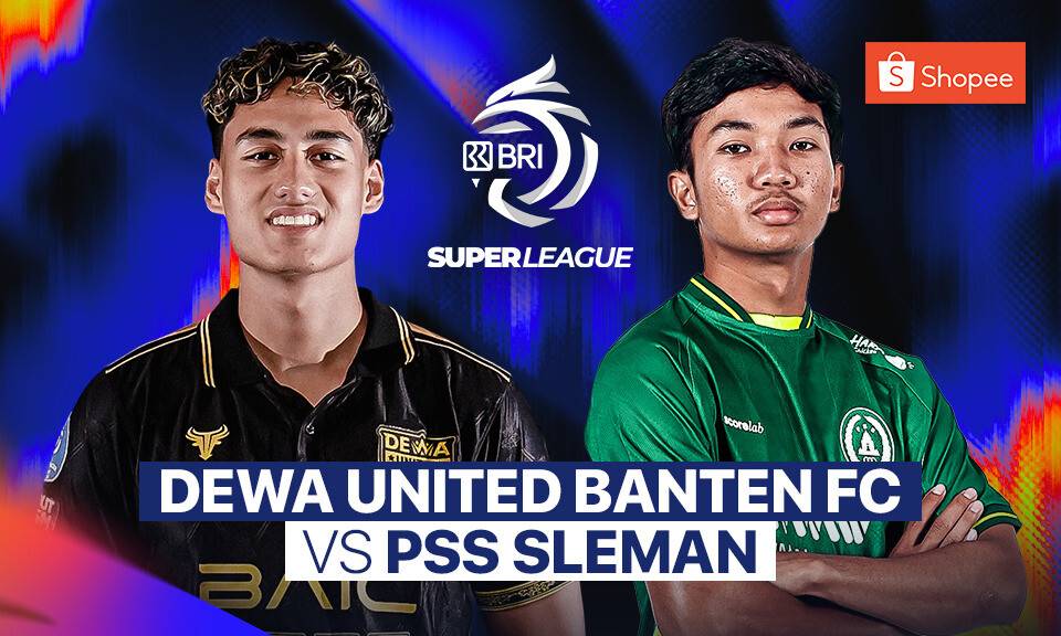 Dewa United Banten FC vs PSS Sleman