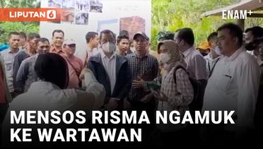 Mensos Risma Marah ke Wartawan saat Berkunjung ke Aceh Timur
