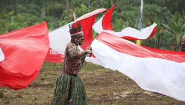 News Flash : Belasan Tentara Papua Nugini Minta Bendera Merah Putih Diturunkan