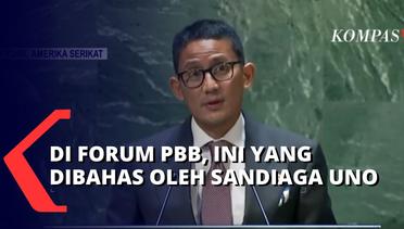 Hadiri Sidang PBB, Sandiaga Uno Paparkan Soal Pemulihan Pariwisata Indonesia!