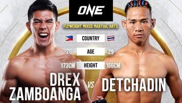 Drex Zamboanga vs. Detchadin Srosirisuphathin | Full Fight Replay