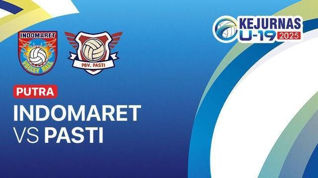 Putra: Indomaret vs Pasti - Full Match | Kejurnas Bola Voli Antarklub U-19 2025