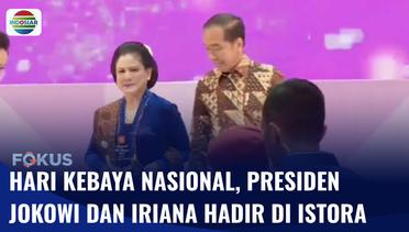 Presiden Jokowi dan Iriana Jokowi Hadiri Puncak Hari Kebaya Nasional di Istora Senayan | Fokus