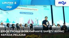 Erick Thohir Kampanye Safety Riding. - . - Liputan 6 Pagi | Moji